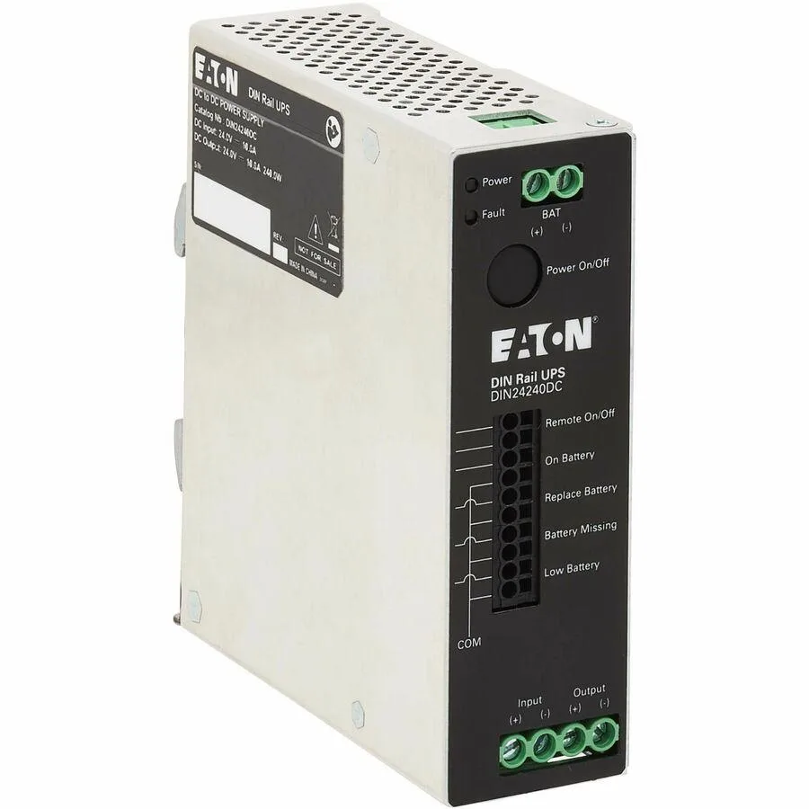 Tripp Lite Tripp Lite 24V DC DIN Rail UPS 240W Hardwire I/O — product photo