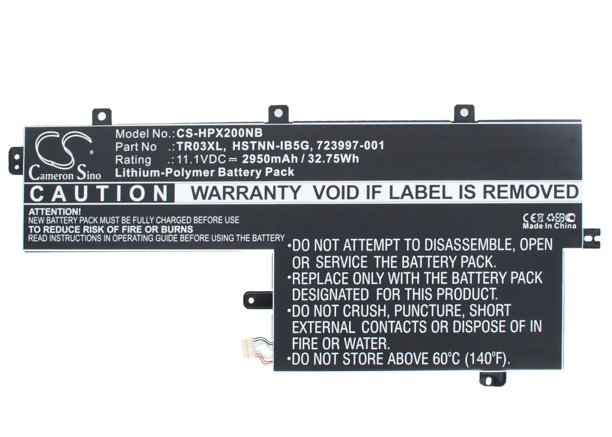 Cameron &amp; Co Cameron &amp; Co DS-CS-HPX200NB laptop battery 2.95 Ah black — product photo