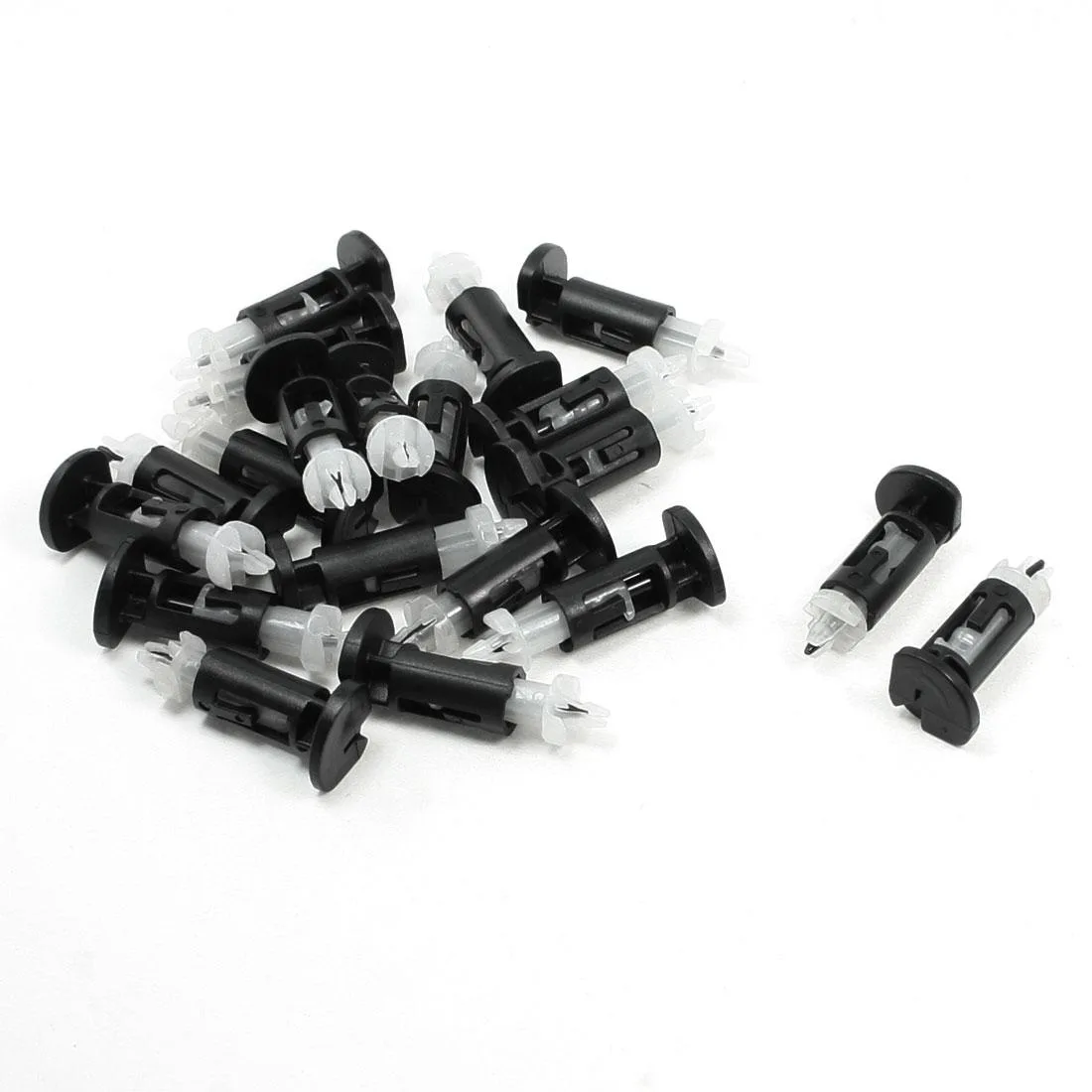 Unique-Bargains Unique-Bargains 20 Pcs Plastic Mounting Clip for Intel 4 Way CPU Coolers cpu accessory — product photo