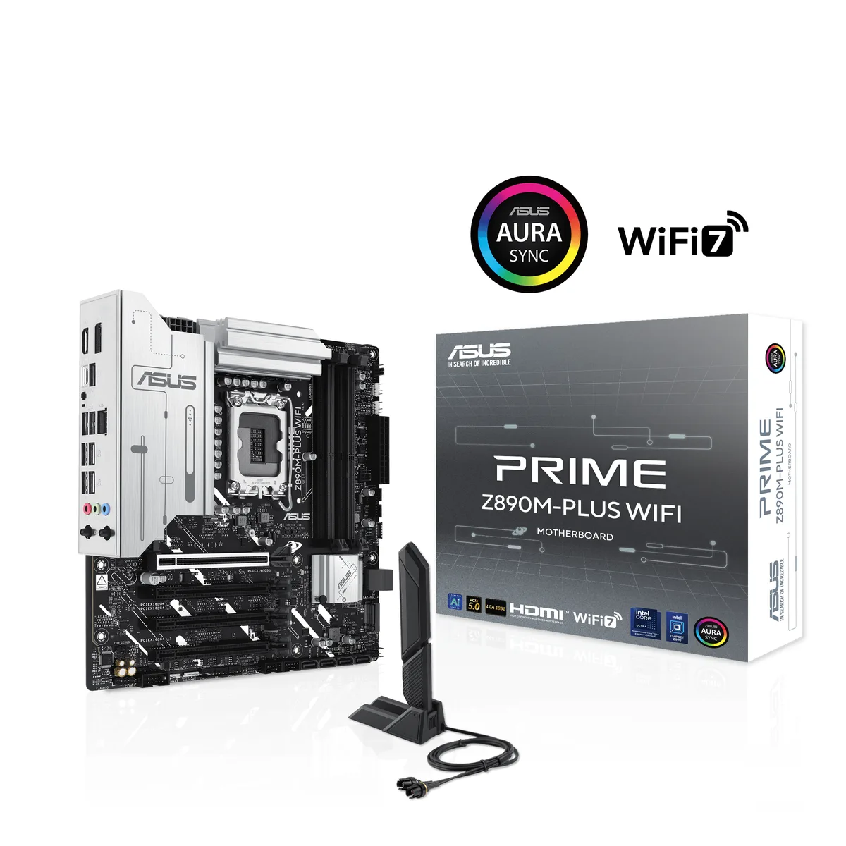 ASUS ASUS PRIME Z890M-PLUS WIFI Intel motherboard — fotografie produktu