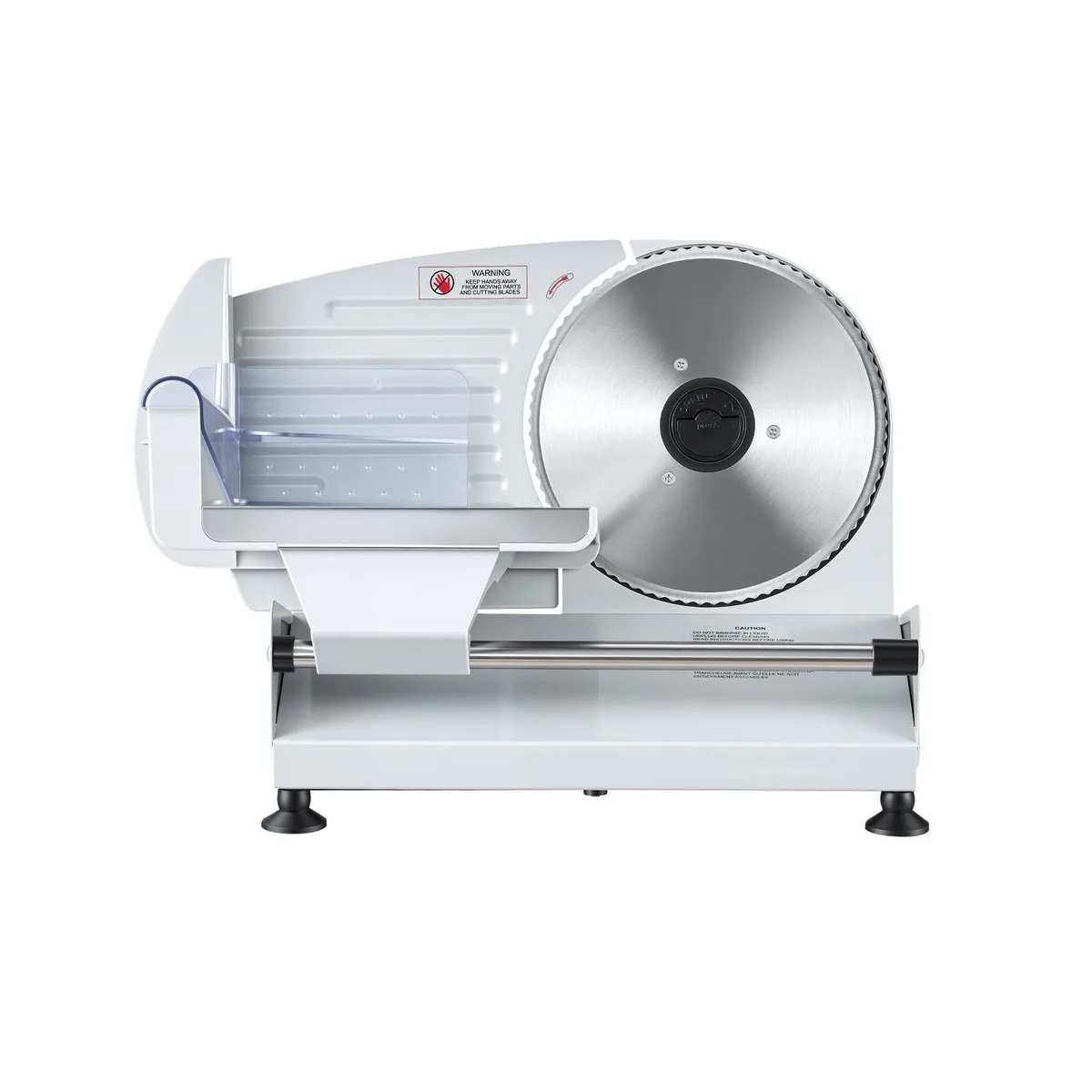 VEVOR VEVOR SL-520 Meat Slicer 7.5 in Blade 0-0.6 in Thickness 200W Gray — product photo