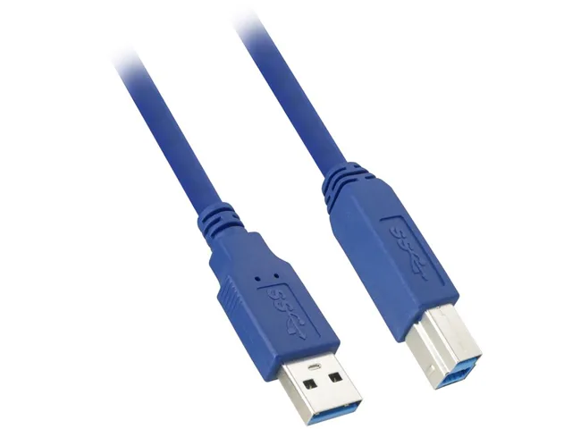 Nippon Labs Nippon Labs 50USB3-AB-10 usb cable 10 ft USB 3.0 A to B male blue — product photo