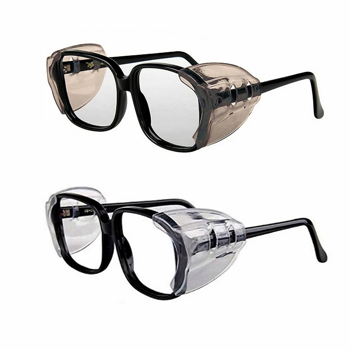 The Perfect Part The Perfect Part Side Shields For Eye Glasses 2 Pairs Clear Brown TPU — product photo