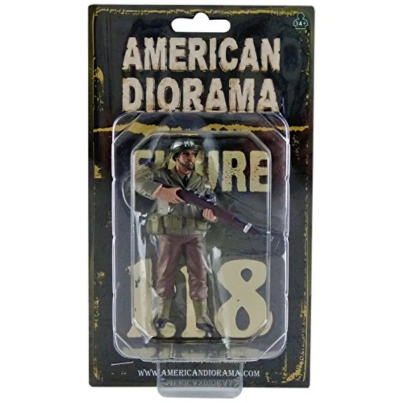 American Diorama American Diorama WWII Military Police Figure IV 1:18 Scale — product photo