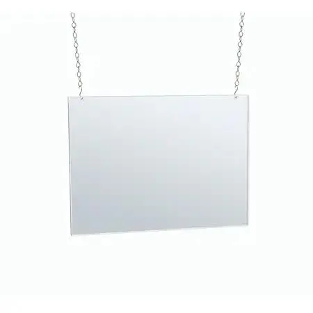 Azar Displays Azar Displays 172739 Hanging Poster Frame 22"W x 17"H Clear — product photo