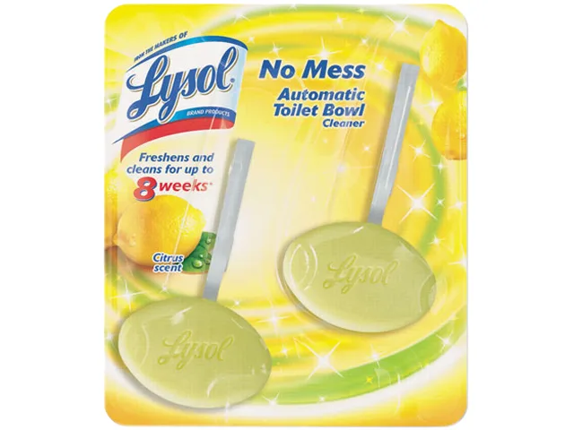 Reckitt Benckiser Reckitt Benckiser 19200-83723 Lysol No-Mess Automatic Toilet Bowl Cleaner Citrus 2 Pack — product photo
