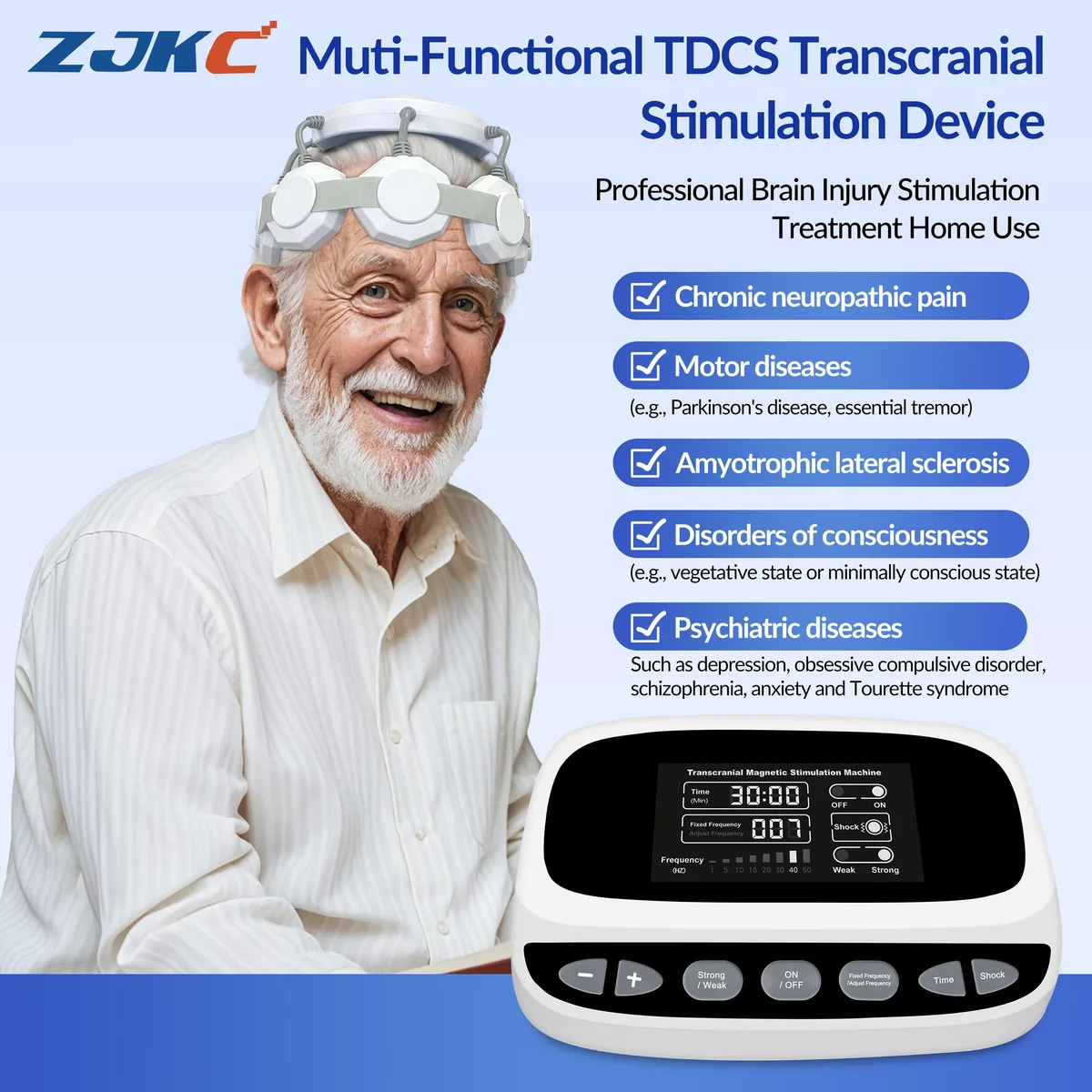 ZJKC ZJKC JLC-1029 Transcranial Magnetic Stimulation Home Health Care — product photo