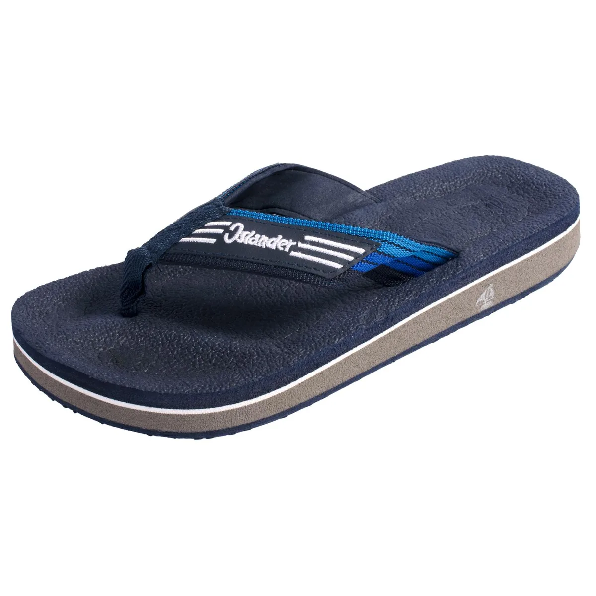 Islander Philippines Islander Philippines Unisex Flip-Flop Sandals Navy M6/W8 — product photo