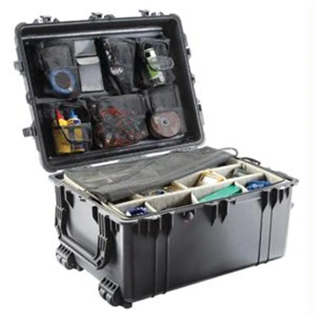 Pelican Products, Inc. Pelican Products, Inc. 1630-004-110 camera case with 28-piece padded divider interior — product photo