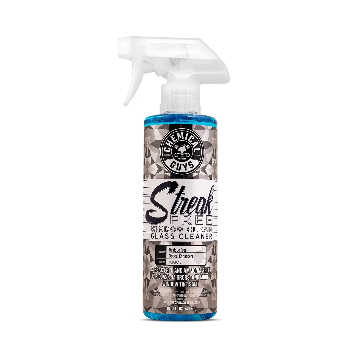  Chemical Guys CLD30016SW Streak Free Glass Cleaner 16 oz — product photo