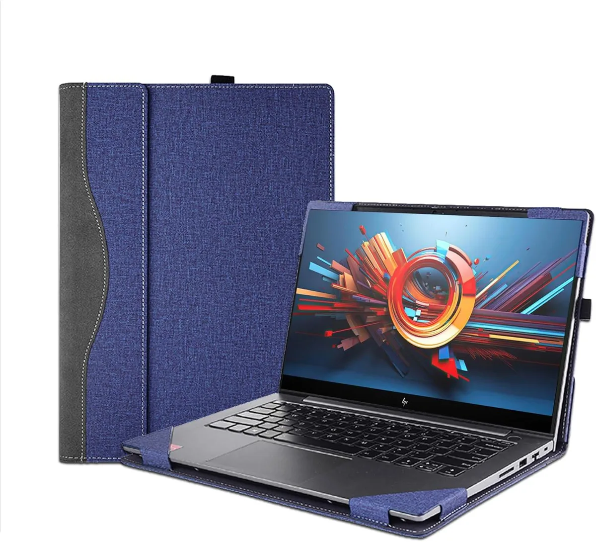 BONAEVER BONAEVER Laptop Case for 17.3" HP Envy 17-da 17t-da 2024 &amp; Asus Zenbook Pro 17 UM6702 Blue — product photo