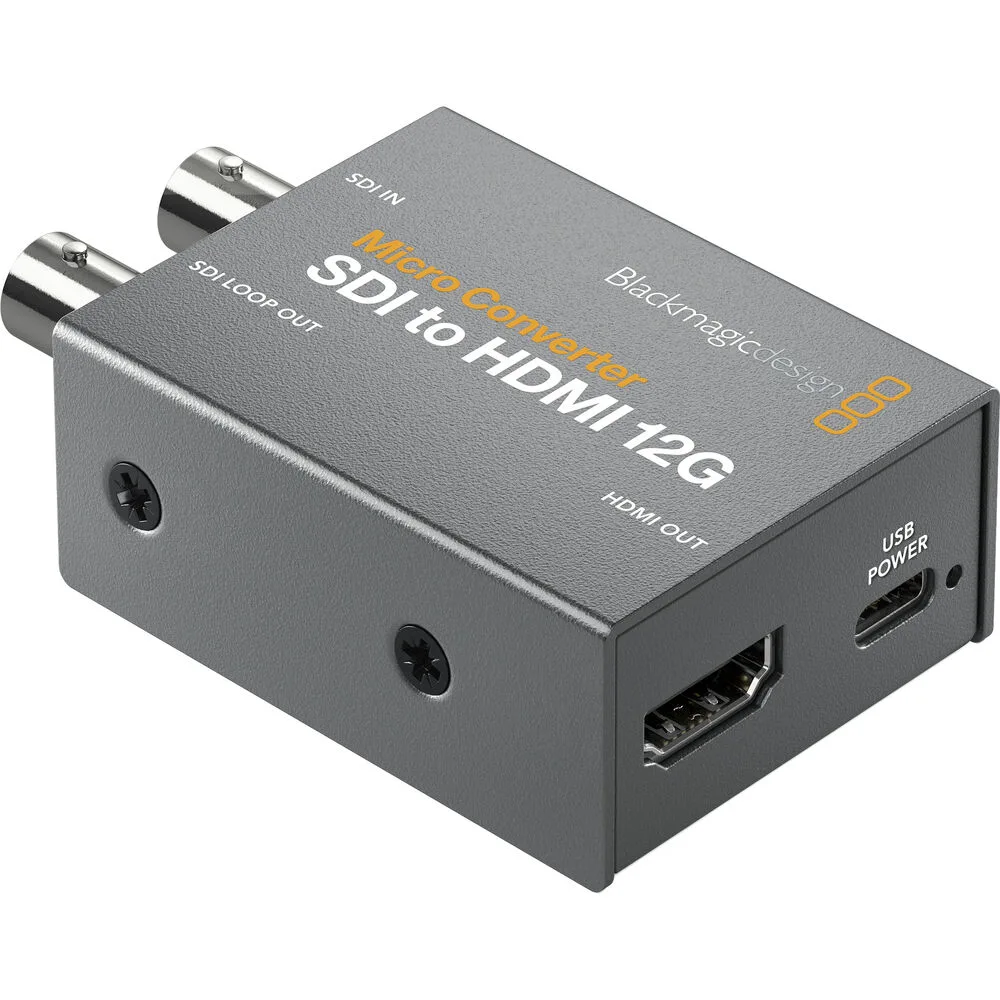 Blackmagic Design Pty. Ltd. Blackmagic Design Micro Converter SDI to HDMI 12G professional video device — product photo