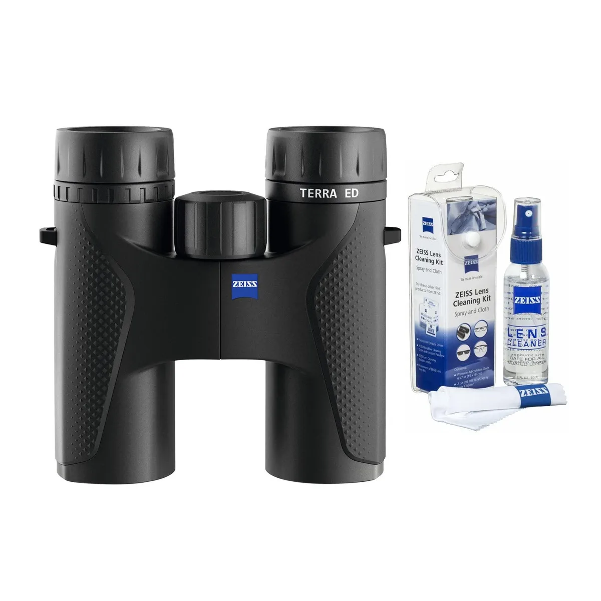 Carl Zeiss Carl Zeiss Terra ED 10x32 Binoculars (Black) with Cleaning Kit — product photo