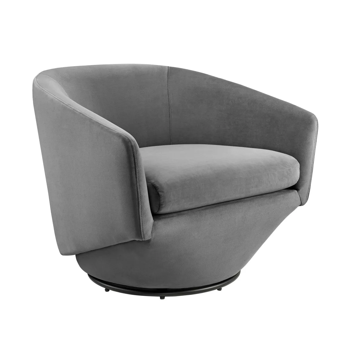 LexMod LexMod Swivel Accent Chair Performance Velvet 30.5" 330 lbs — product photo