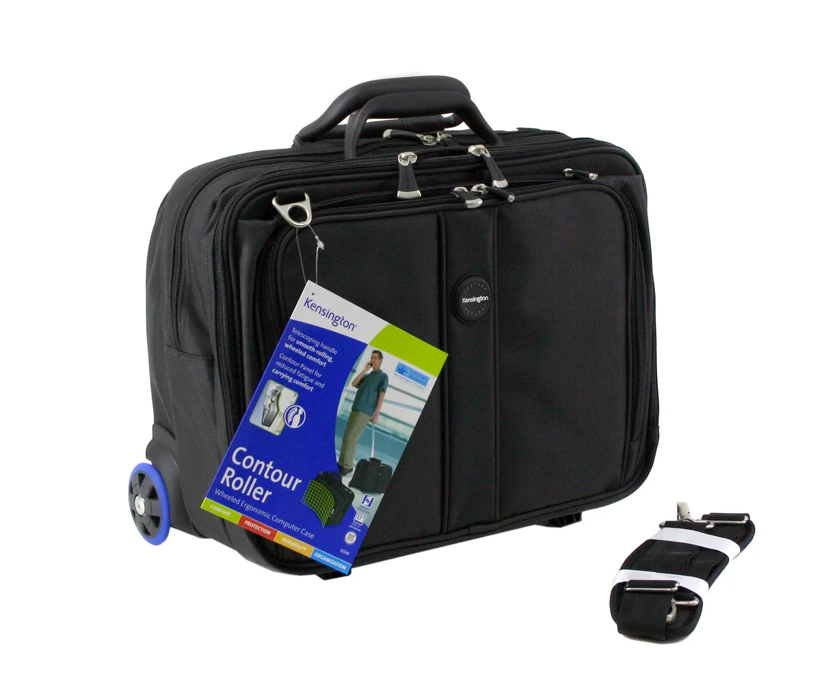 Kensington Kensington 62348 DUP 17" Contour Roller laptop case — product photo