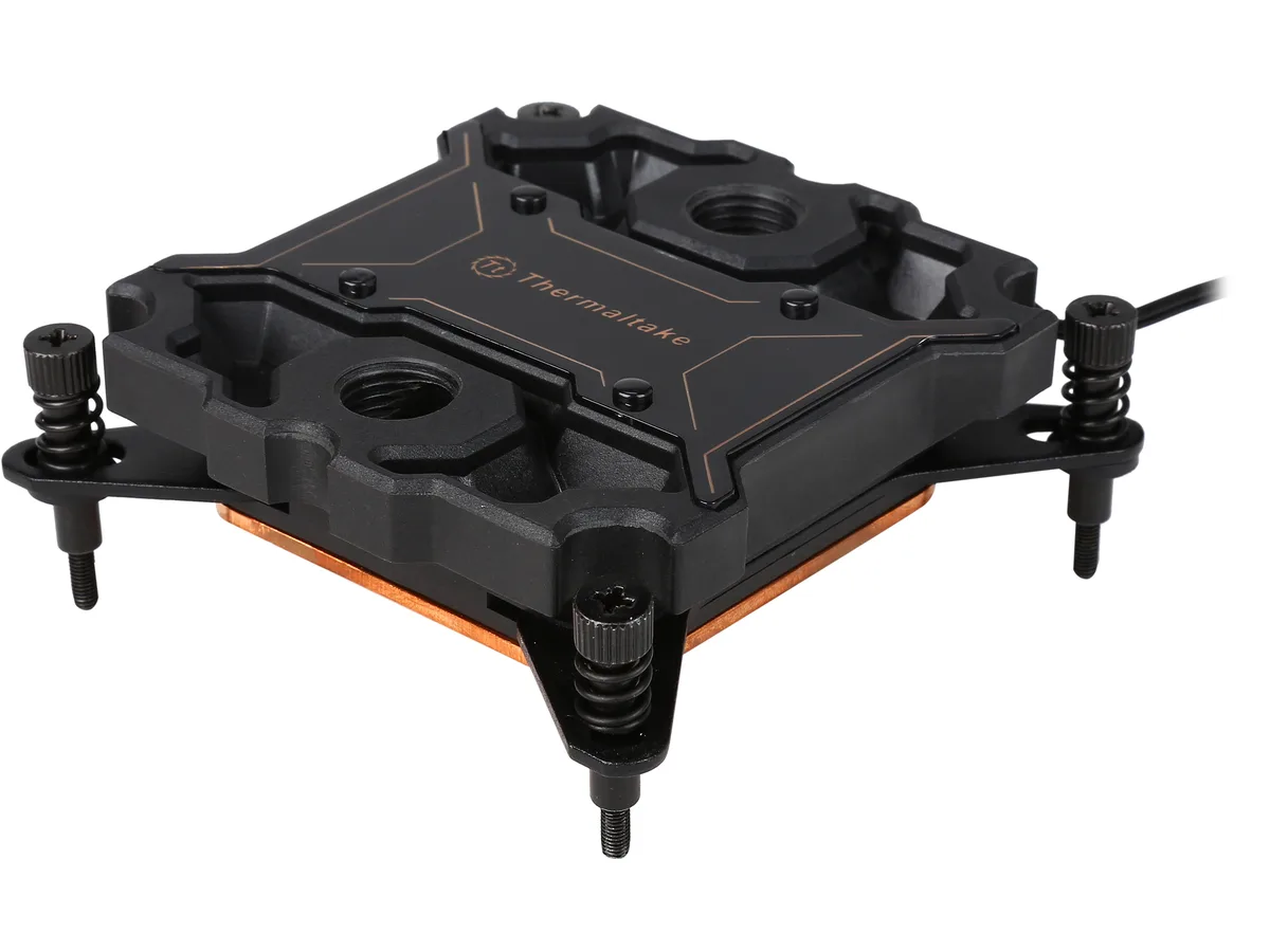 Thermaltake Thermaltake CL-W027-CU00BL-A Pacific W2 Copper CPU Water Block diy cooling — product photo