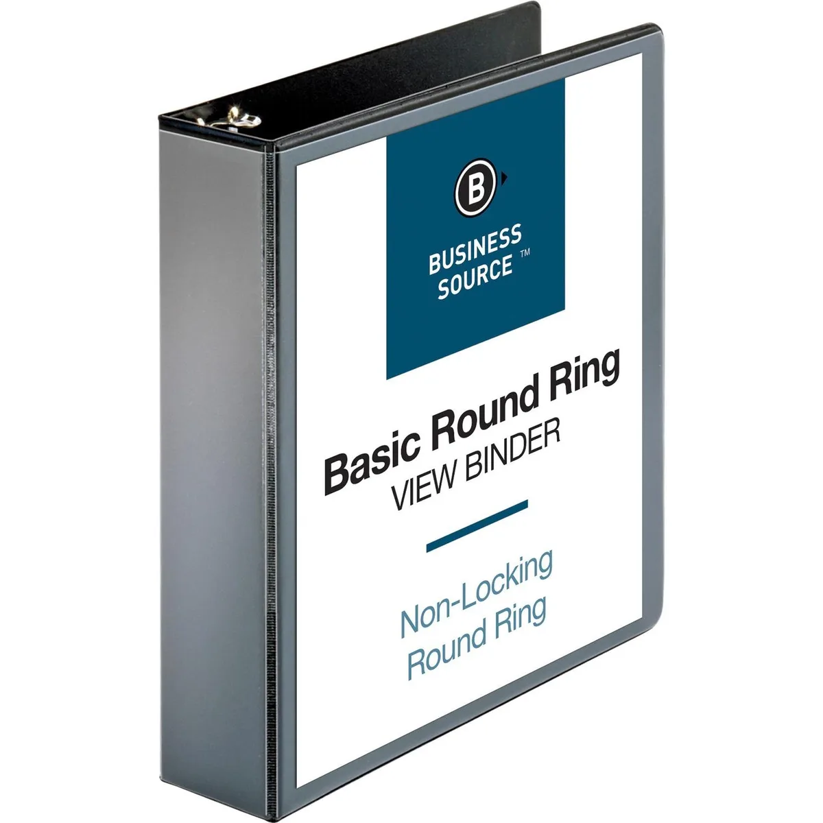 Business Source Business Source 9956 View Binder 2" 475 Sheets Black — product photo