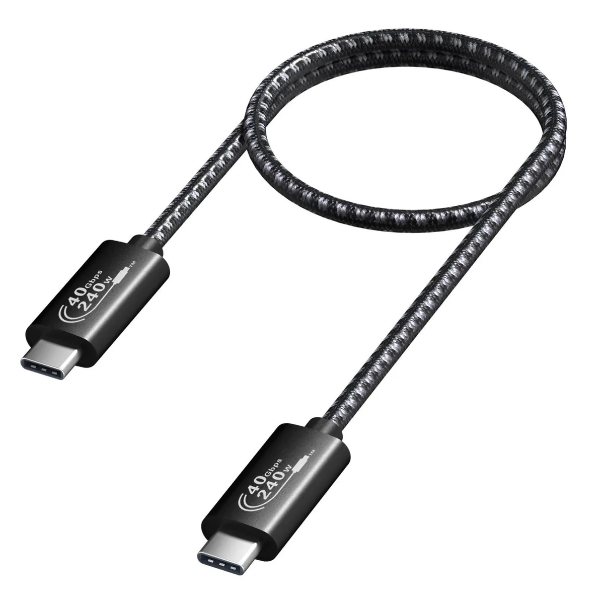 WRIARICH WRIARICH PQ006 USB4 40Gbps 240W USB C cable 1.5ft — product photo