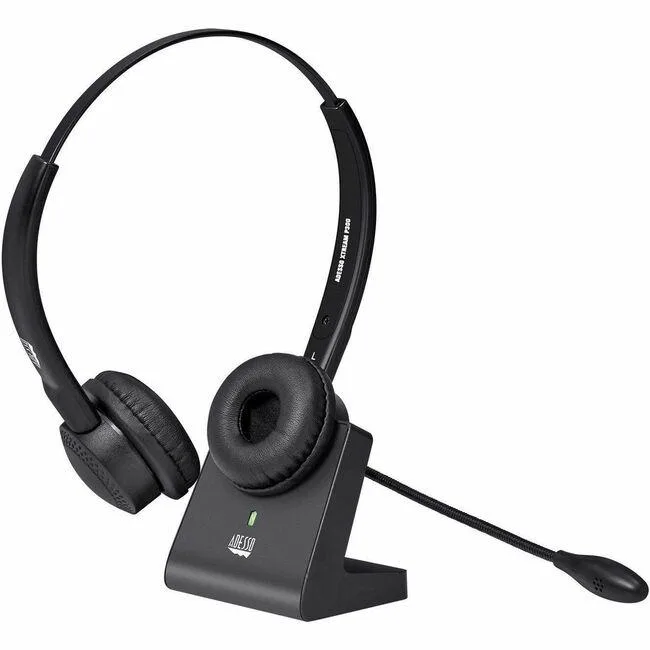 Adesso Adesso Xtream-P400 Bluetooth 5.0 Headset with Charging Dock — product photo