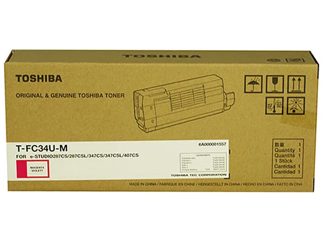 Toshiba Toshiba TFC34UM Magenta Toner Cartridge 11500 Pages — product photo