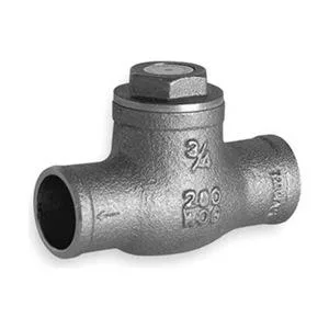 Hammond Valve Corp Hammond Valve Corp 968 Swing Check Valve 1 In FNPT Brass 200 psi — product photo