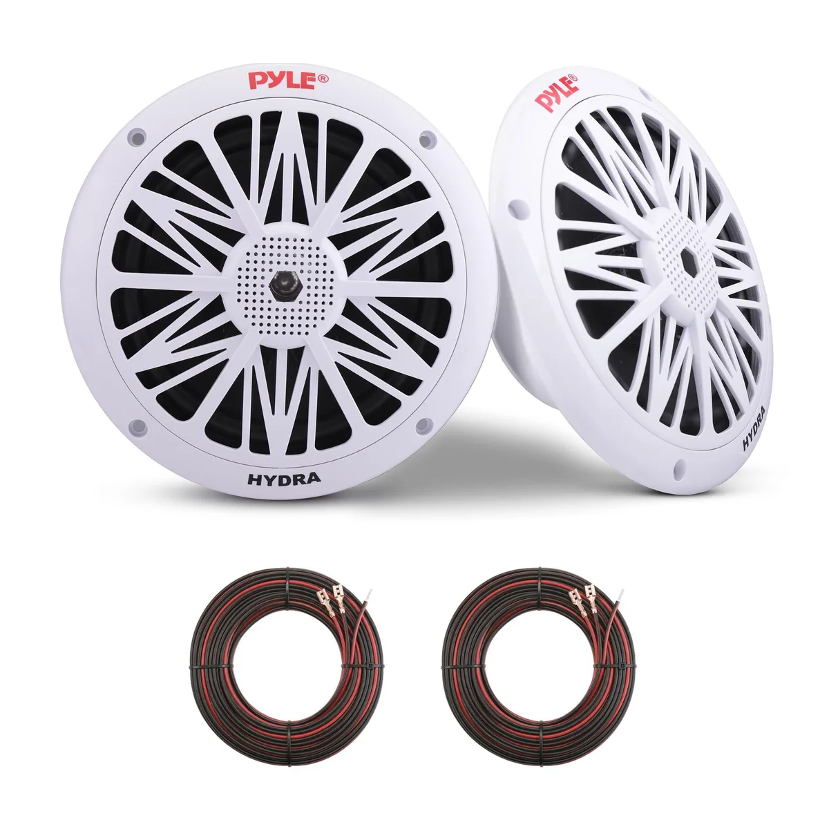  Pyle 6.5" Marine Speakers 200W White — product photo