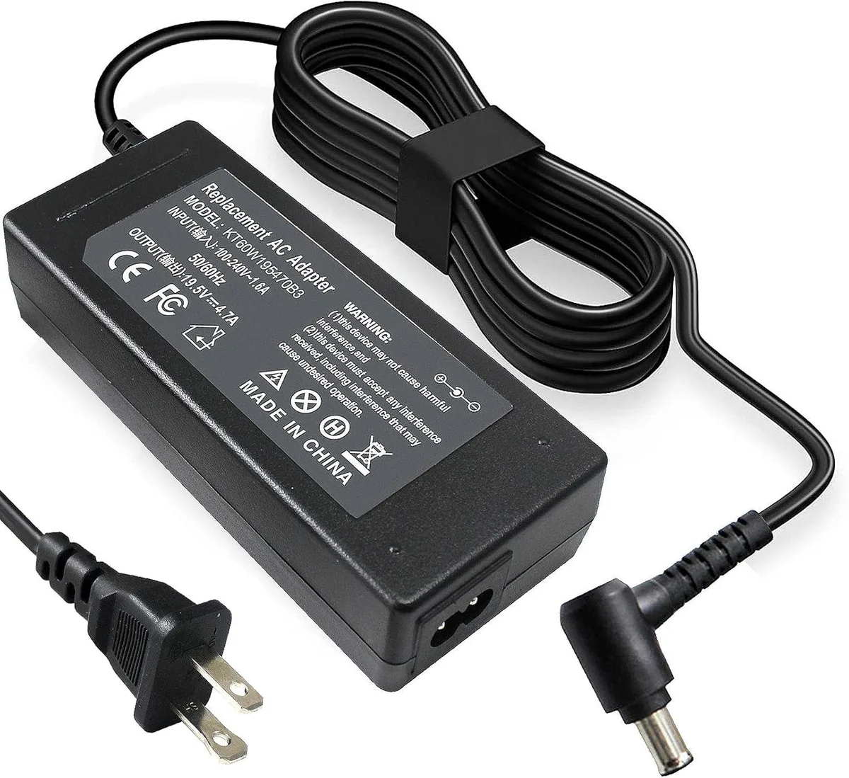 myVolts myVolts 19.5V 4.7A 90W AC Adapter Sony Vaio 6.5x4.4mm — product photo
