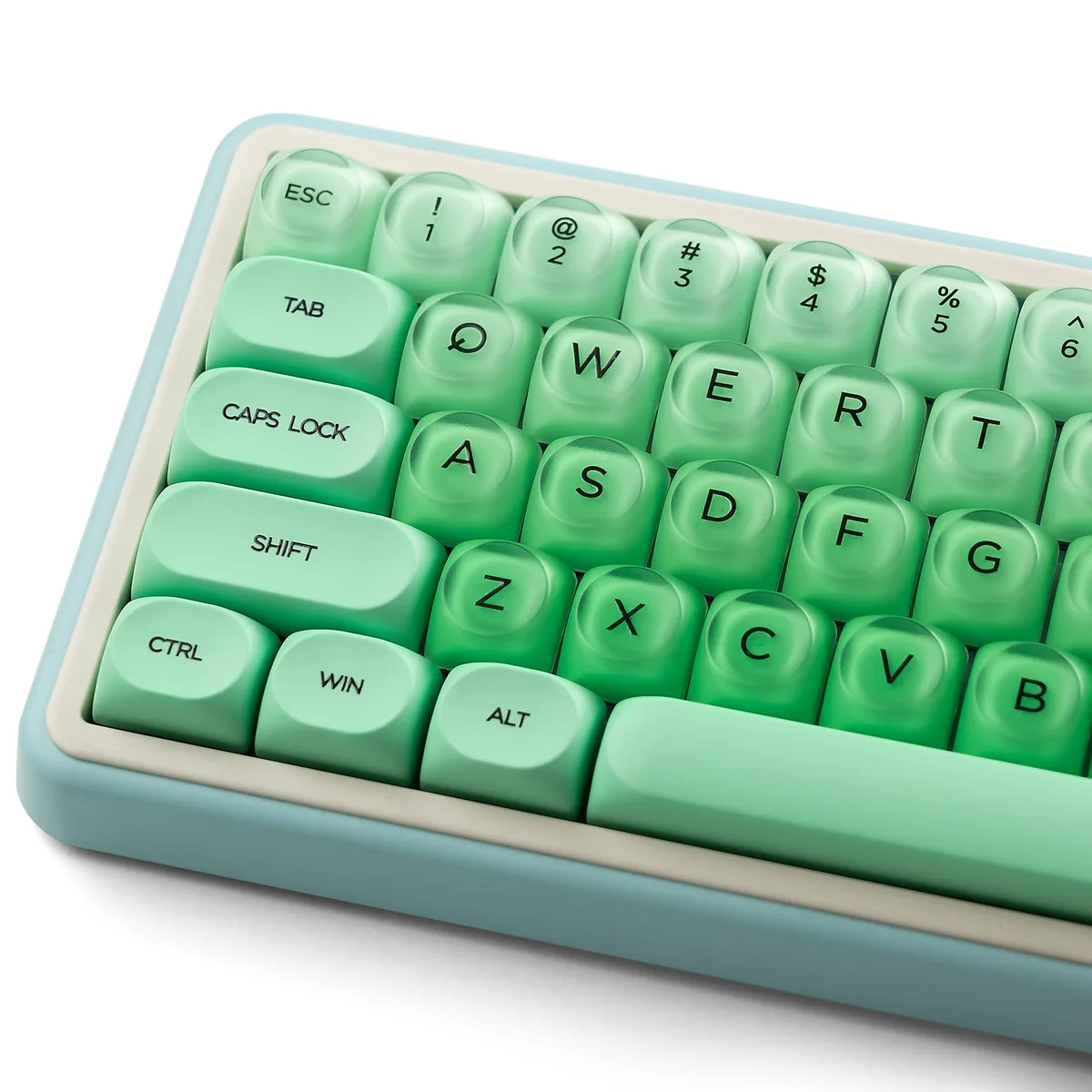 Womier Womier Green Jelly PBT Keycaps MOA 132 Keys — product photo