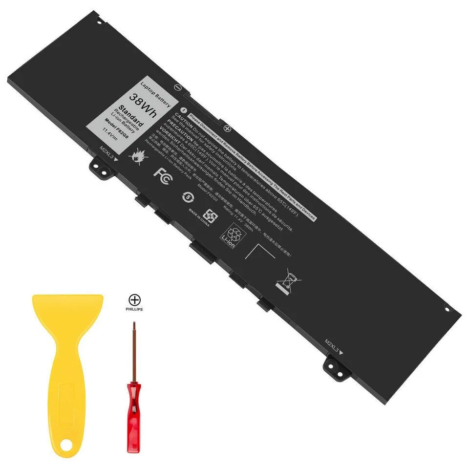 DELL DELL 38Wh F62G0 Laptop Battery for Inspiron 13 5370 — product photo