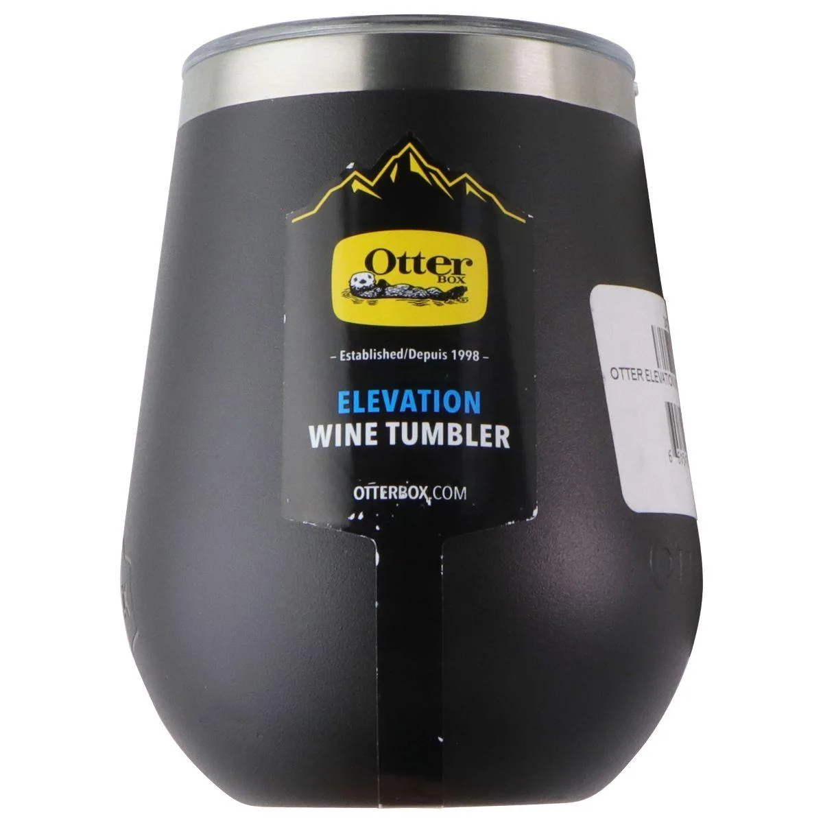 OtterBox OtterBox Elevation Wine Tumbler 10 oz Silver Panther Black — product photo