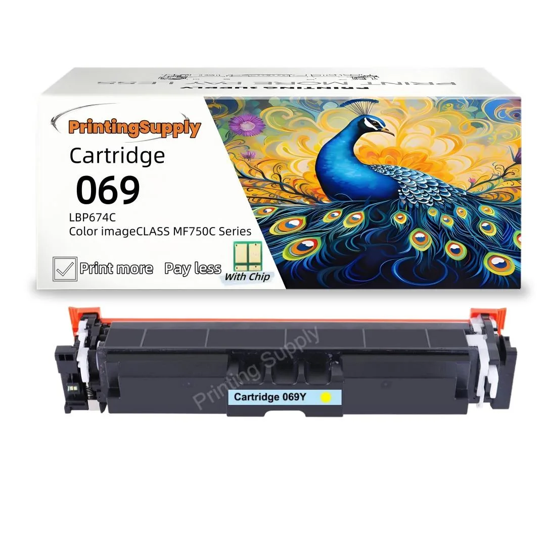 Aster Graphics Inc Aster Graphics Inc 069 Yellow Toner Cartridge With Chip — product photo