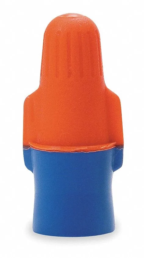 3M 3M Twist-On Wire Connector 22-12 AWG Blue/Orange PK100 — product photo