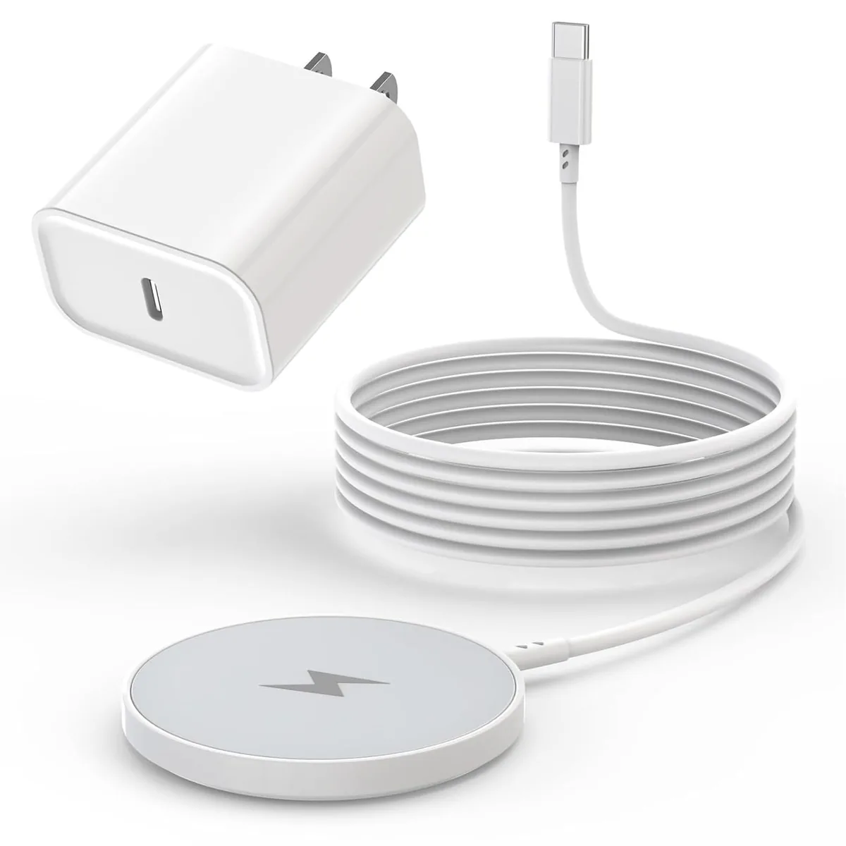 No Sew No Sew Magnetic Wireless iPhone Charger 15W 6FT — product photo