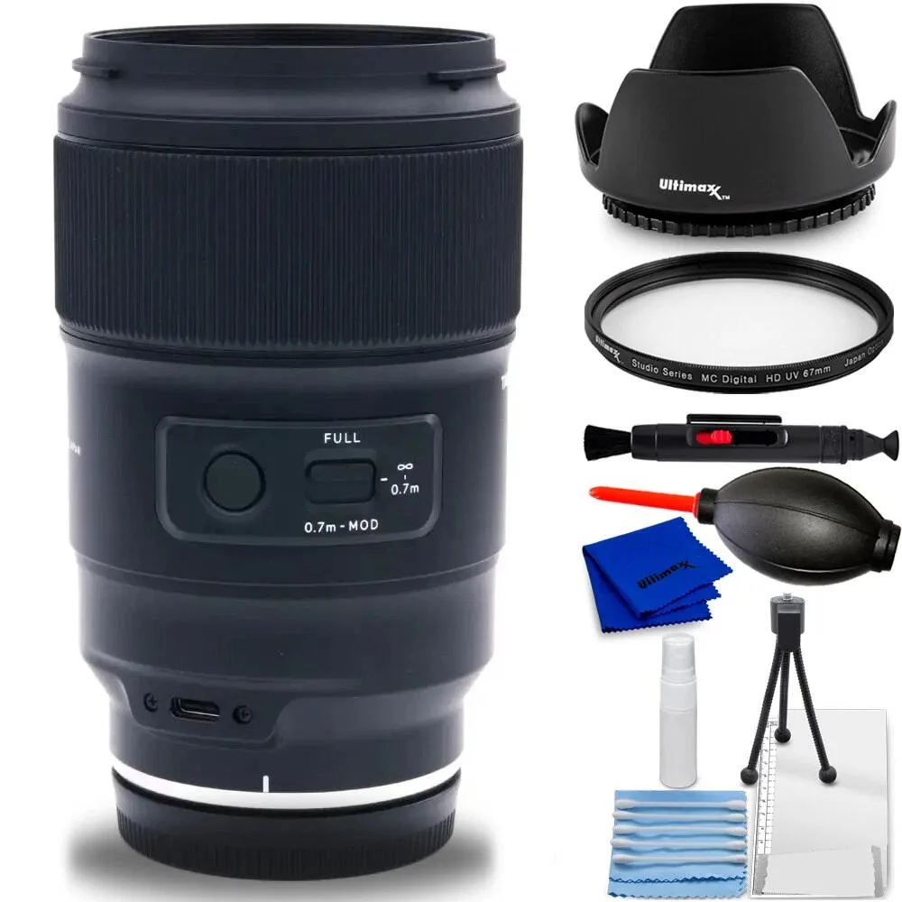 Tamron Tamron 90mm f/2.8 Di III VXD Macro Lens Sony E 7PC Kit — product photo