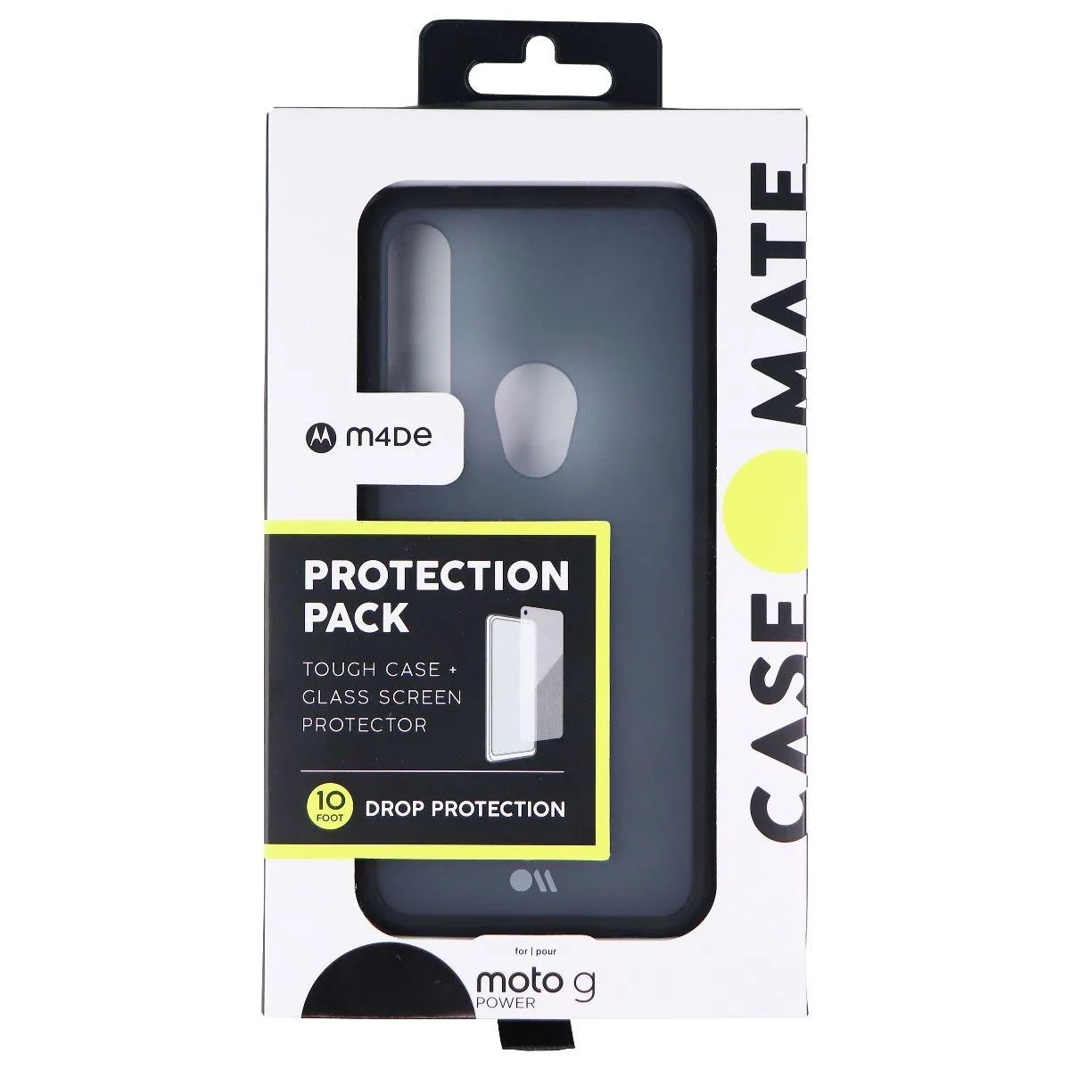 Case-Mate Case-Mate Tough Smoke Case + Screen Protector for Motorola Moto G8 Power — product photo
