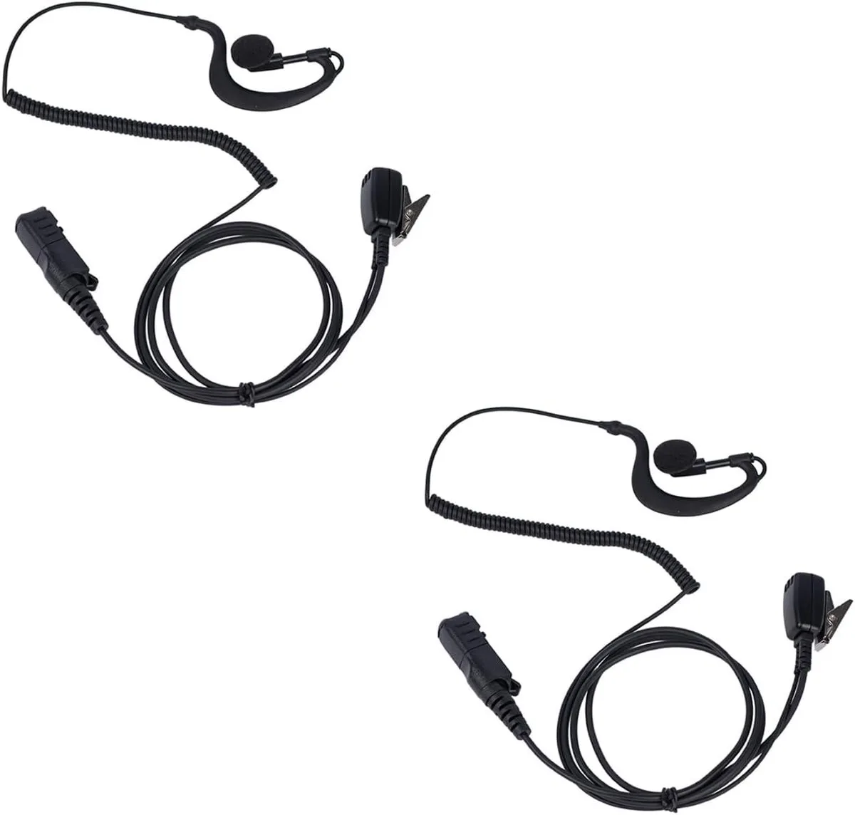 usbroway usbroway G-Shape Earpiece Headset Mic PTT 2 Pack for Motorola XPR 3000/3300/3500 — product photo