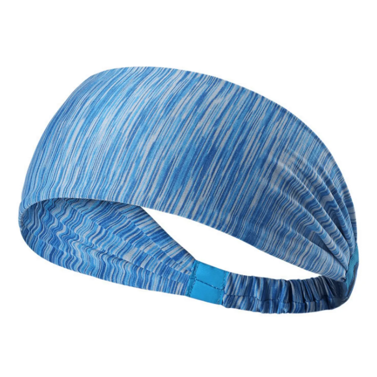 JupiterGear JupiterGear Extra-Wide Fitness Headband Blue 4.8 cm wide — product photo