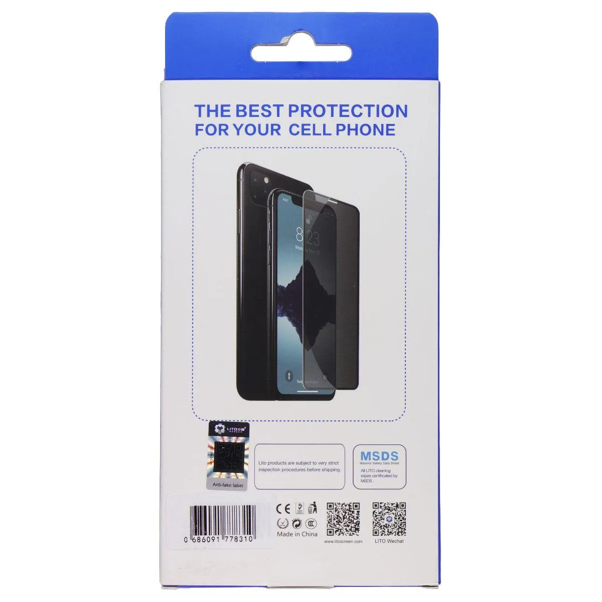Lito Children’s Wear Lito Children’s Wear Privacy Glass Screen Protector for iPhone 11 Pro Max (2 Pack) — product photo