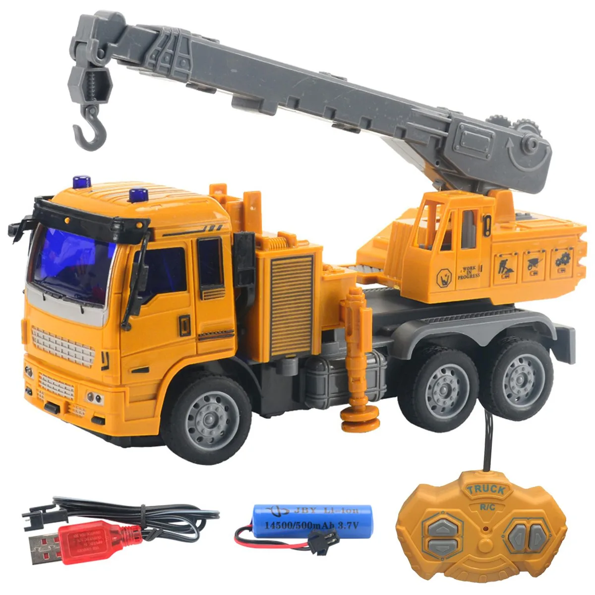 Altatac Altatac 1/18 RC City Truck Yellow 2.4 GHz 15 Mph — product photo