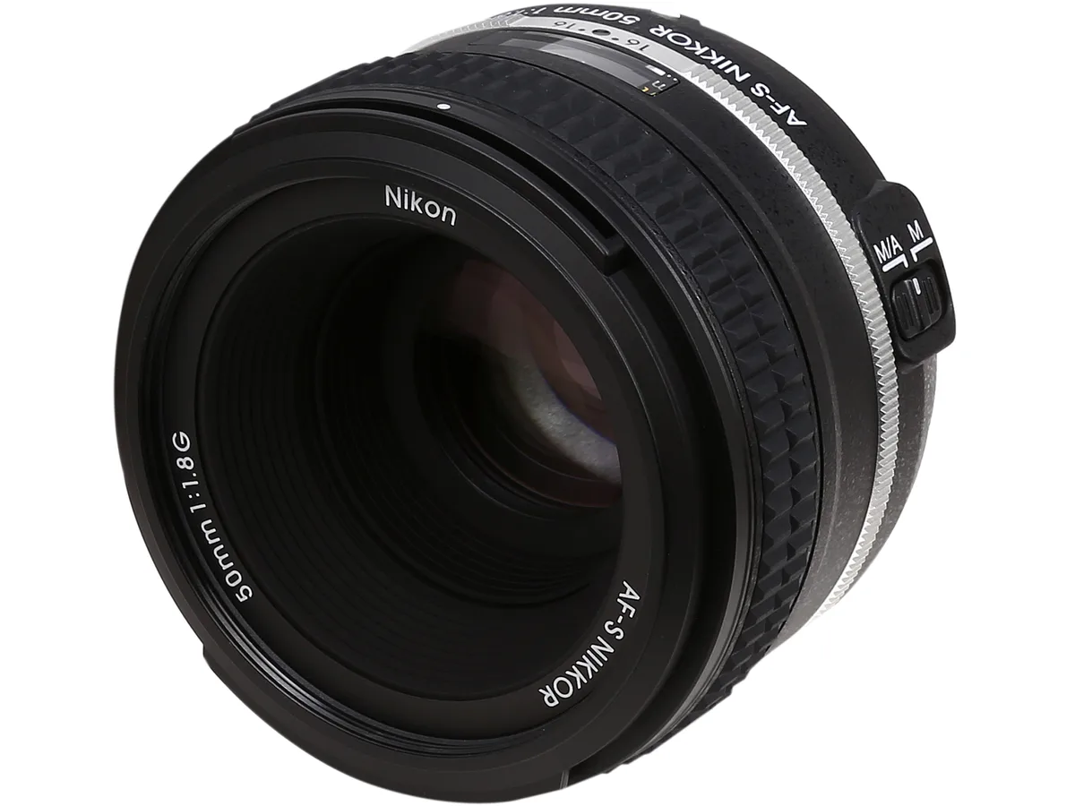 Nikon Inc Nikon Inc 2214 AF-S NIKKOR 50mm f/1.8G Special Edition camera lens — product photo