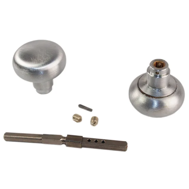 Progressive Hardware Co., Inc. Progressive Hardware Co., Inc. 3600/26D Satin Chrome Door Knob Pair — product photo
