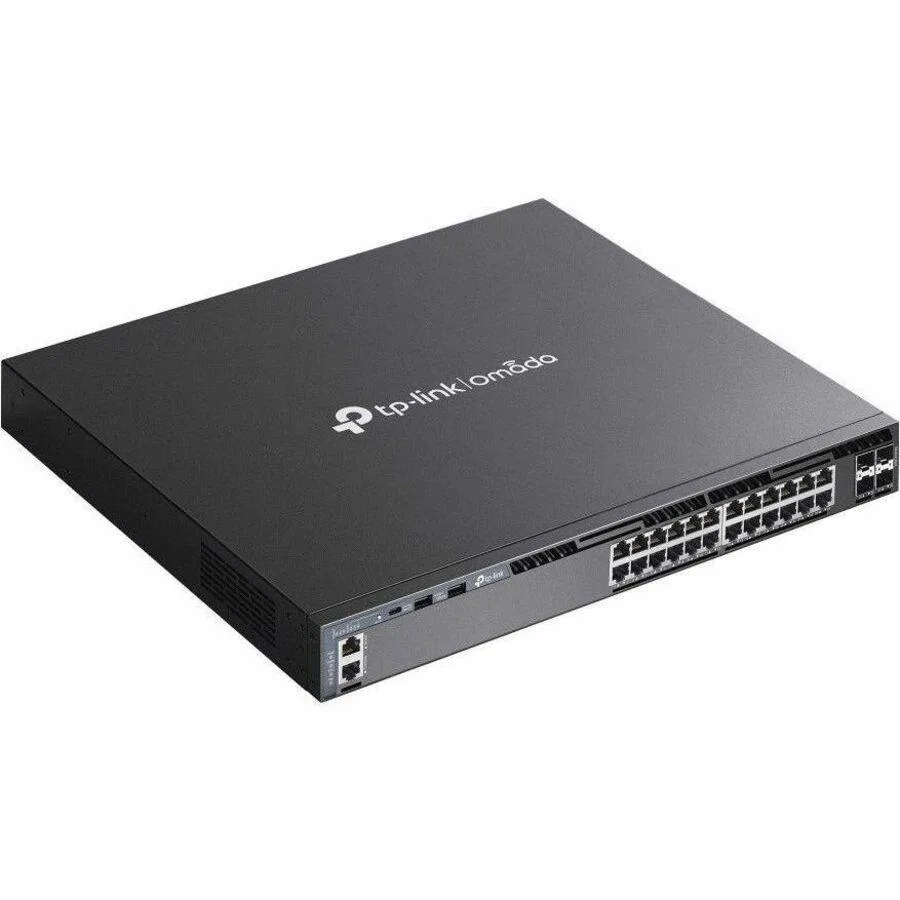 TP-Link TP-Link Omada 24-Port Gigabit Stackable L3 Managed Switch with 4 10G Slots — product photo