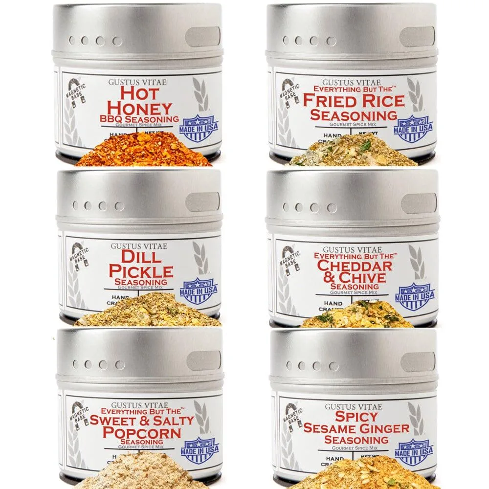 Gustus Vitae Condiments Gustus Vitae Condiments Six Elements Of Flavor Seasoning Set — product photo