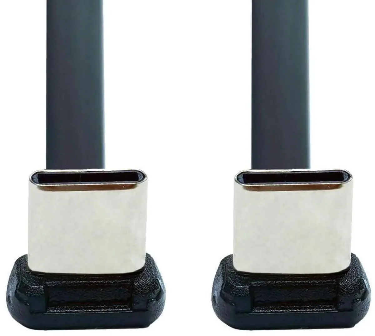 SMUGDESK SMUGDESK 70mm USB 2.0 Dual 90° Flat Extension Cable PD 65W 480Mbps — product photo
