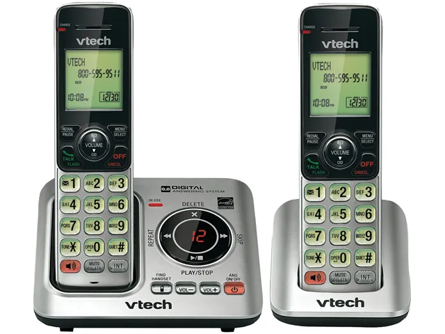 vtech vtech VTCS6629-2 cordless phone 2 handsets DECT 6.0 — product photo