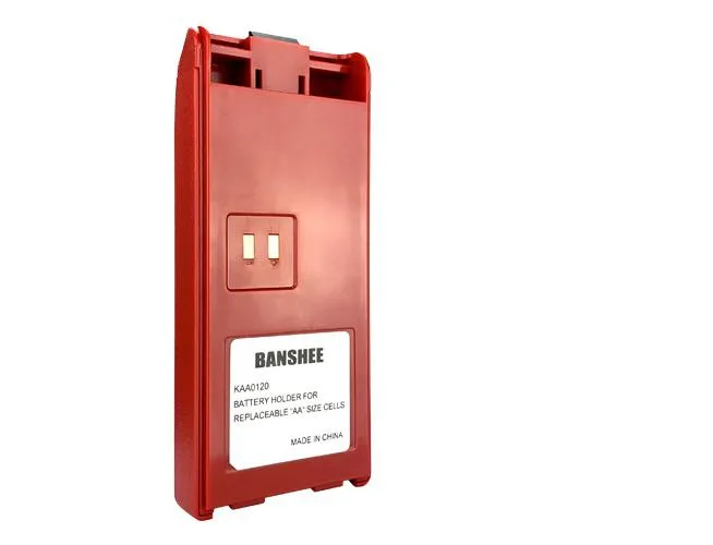 BatteryJack inc. BatteryJack inc. Banshee AA Clamshell KAA0120 Red Case for KNG P150 P400 P500 P800 KNG2 — product photo