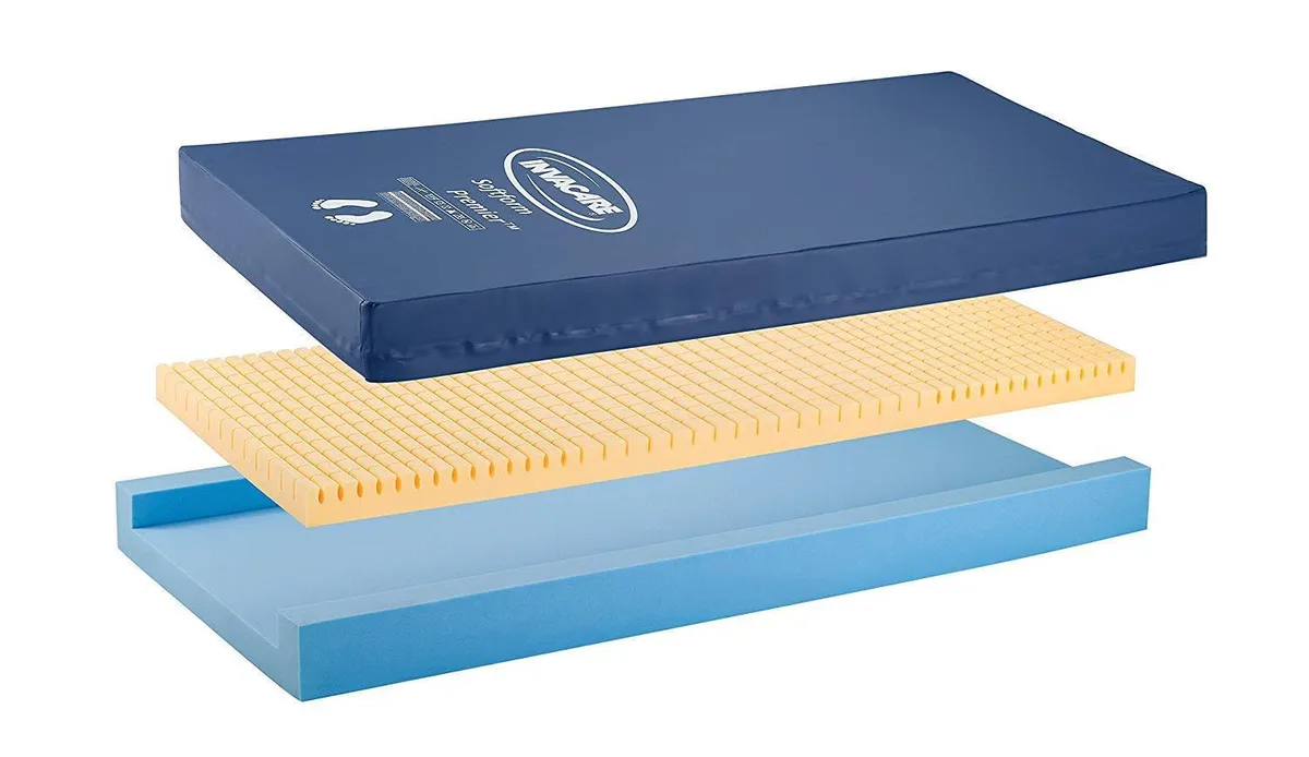 INVACARE INVACARE Softform Premier Mattress 80 x 36 x 6 in — product photo