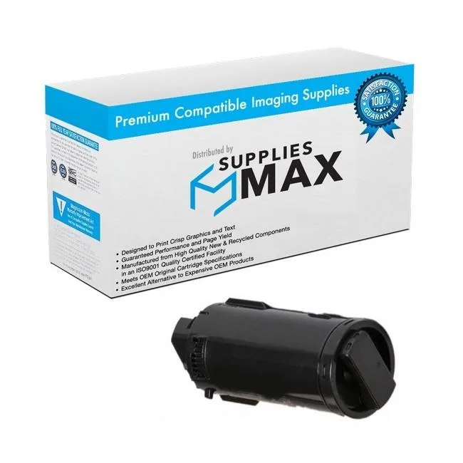 SuppliesMax SuppliesMax Remanufactured Black Toner Cartridge 12100 Pages for Xerox 106R03869 — product photo