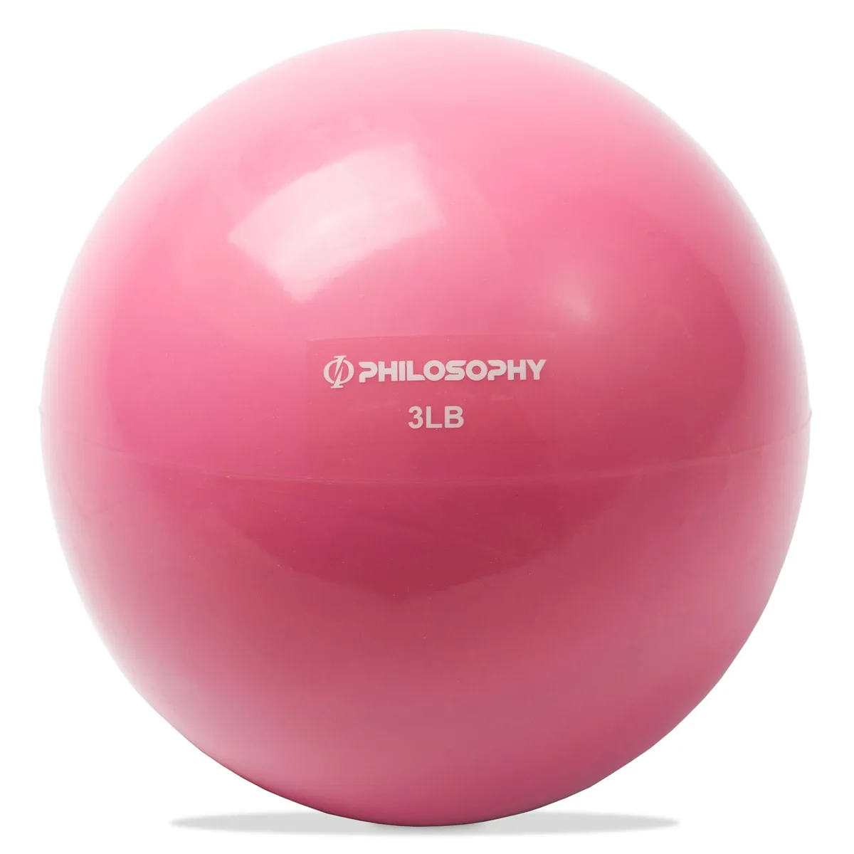 Philosophy Gym Philosophy Gym Toning Ball 3 lbs Pink — product photo