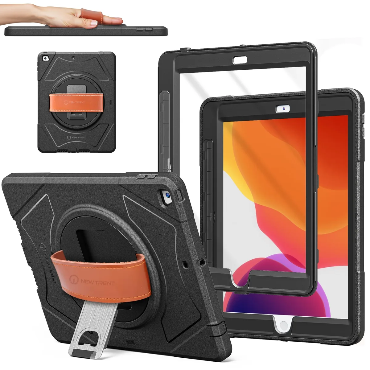  Speck NT102GP iPad 10.2 case with kickstand and screen protector — product photo